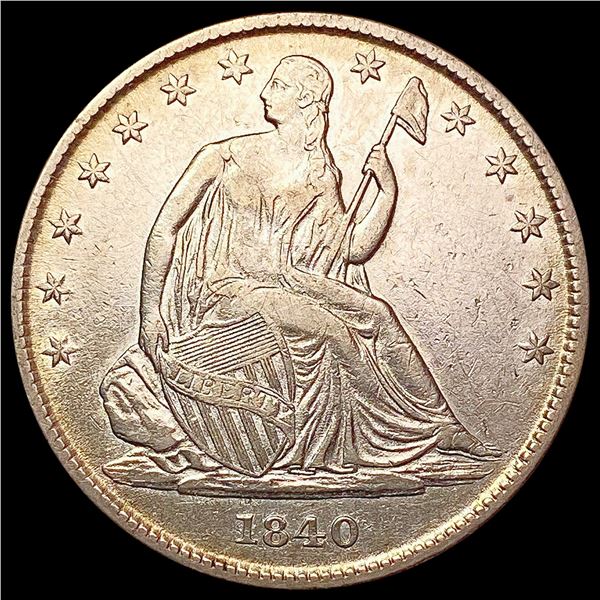 1840-O Seated Liberty Half Dollar CLOSELY UNCIRCULATED