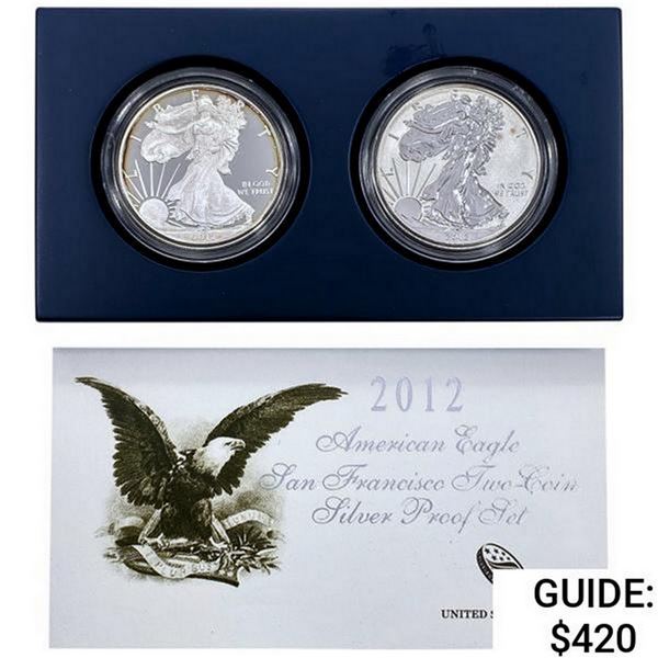 2012 ASE Proof and Rev. Proof [2 Coins]