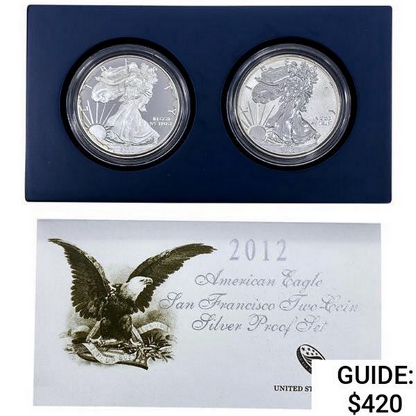 2012 ASE Proof and Rev. Proof [2 Coins]