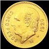 Image 1 : 1920 Mexico Gold 5 Pesos 0.1206oz UNCIRCULATED