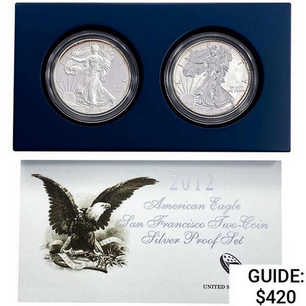 2012 ASE Proof and Rev. Proof [2 Coins]