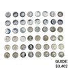 Image 1 : 1936-1998 Proof Washington Quarters (48 Coins)