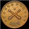 Image 1 : 1863 Civil War Token; Military Necesity NEARLY UNCIRCULATED