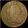Image 1 : 1804 Draped Bust Half Cent NICELY CIRCULATED