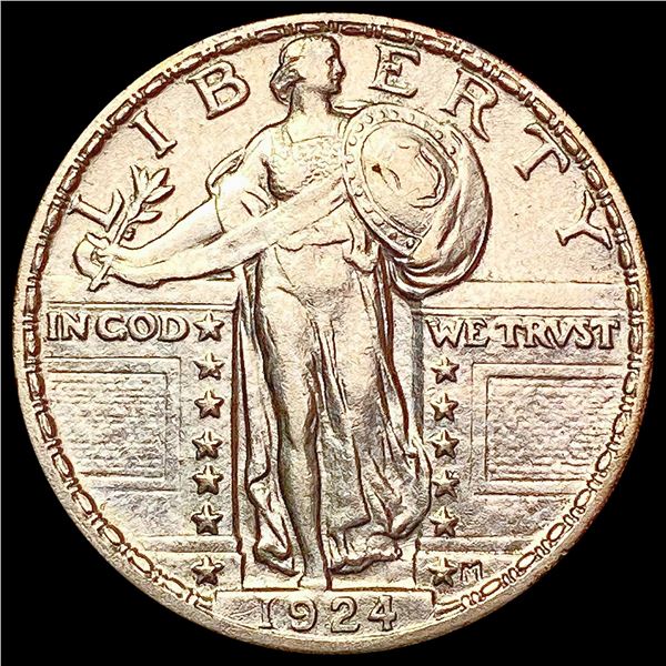 1924 Standing Liberty Quarter CHOICE AU