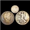 Image 1 : 1876-1919 Varied US Coinage Lot [3 Coins] NICELY CIRCULATED
