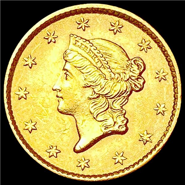 1853 Rare Gold Dollar UNCIRCULATED