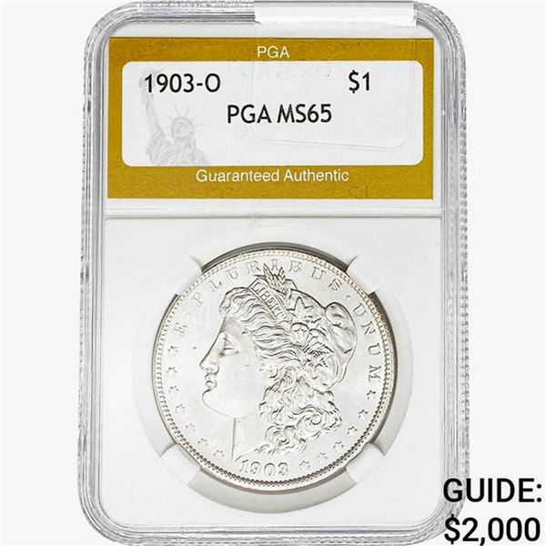 1903-O Morgan Silver Dollar PGA MS65