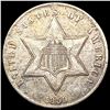Image 1 : 1859 Silver Three Cent CLOSELY UNCIRCULATED