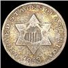 Image 1 : 1853 Silver Three Cent NICELY CIRCULATED
