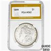 Image 1 : 1899 Morgan Silver Dollar PGA MS62