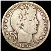 Image 1 : 1892-O Barber Half Dollar NICELY CIRCULATED