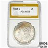 Image 1 : 1884-O Morgan Silver Dollar PGA MS65