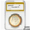 Image 1 : 1878 8TF Morgan Silver Dollar PGA MS65 PL