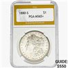Image 1 : 1880-S Morgan Silver Dollar PGA MS65+