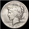 Image 1 : 1921 Silver Peace Dollar NICELY CIRCULATED