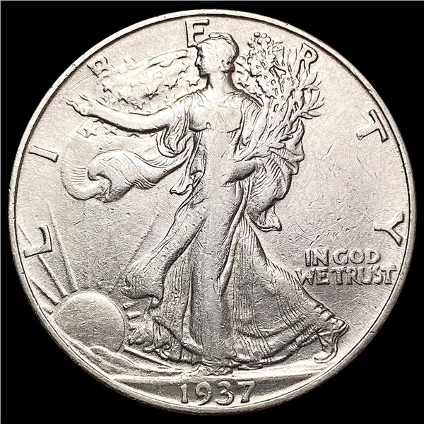 1937-D Walking Liberty Half Dollar CLOSELY UNCIRCULATED
