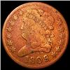 Image 1 : 1809 Classic Head Half Cent NICELY CIRCULATED