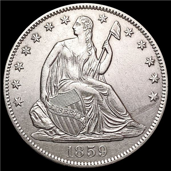 1859-O Seated Liberty Half Dollar CHOICE BU