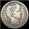 Image 1 : 1914-S Barber Quarter NICELY CIRCULATED