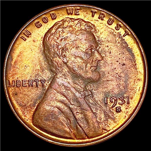 1931-S Wheat Cent UNCIRCULATED