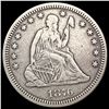 Image 1 : 1876 Seated Liberty Quarter LIGHTLY CIRCULATED
