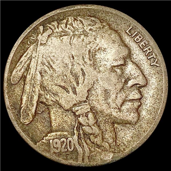 1920-D Buffalo Nickel LIGHTLY CIRCULATED