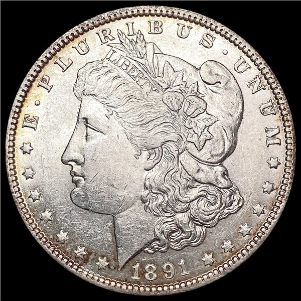 1891 Morgan Silver Dollar CHOICE BU