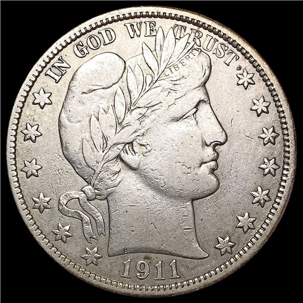 1911 Barber Half Dollar LIGHTLY CIRCULATED