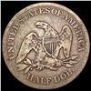 Image 2 : 1861 Seated Liberty Half Dollar NICELY CIRCULATED