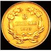 Image 2 : 1863 $3 Gold Piece UNCIRCULATED