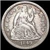 Image 1 : 1849 Seated Liberty Dime CLOSELY UNCIRCULATED