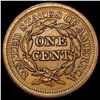 Image 2 : 1850 Braided Hair Large Cent CLOSELY UNCIRCULATED