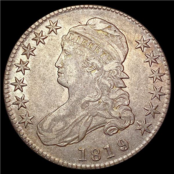 1819 Capped Bust Half Dollar CLOSELY UNCIRCULATED