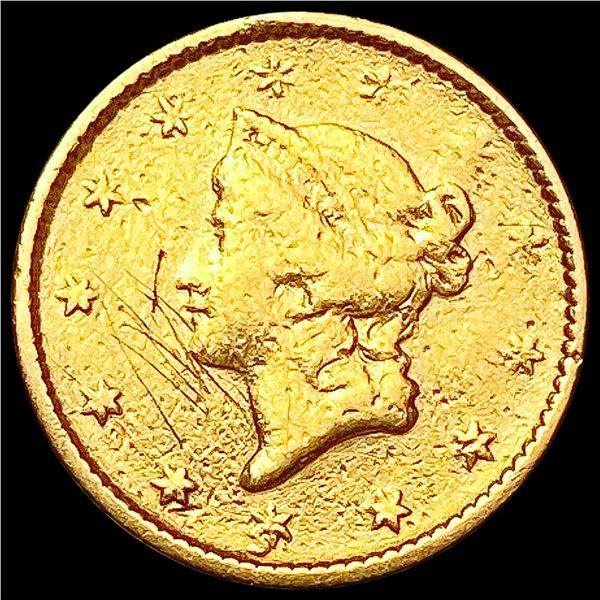 1852 Rare Gold Dollar CLOSELY UNCIRCULATED