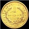 Image 2 : 1852 Rare Gold Dollar CLOSELY UNCIRCULATED