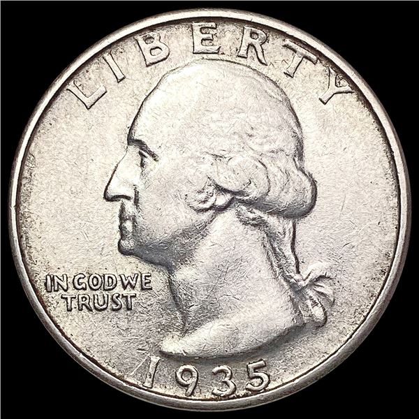 1935 D Washington Silver Quarter UNCIRCULATED