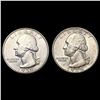 Image 1 : 1935-1938 [2] Washington Silver Quarter UNCIRCULATED