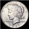 Image 1 : 1921 Silver Peace Dollar CLOSELY UNCIRCULATED