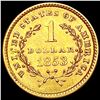 Image 2 : 1853 Rare Gold Dollar CHOICE BU