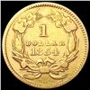 Image 2 : 1854 Rare Gold Dollar NEARLY UNCIRCULATED