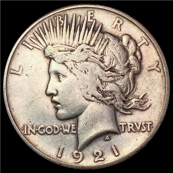 1921 Silver Peace Dollar CLOSELY UNCIRCULATED
