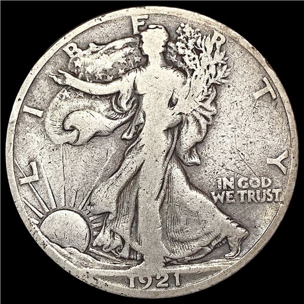 1921 S Walking Liberty Half Dollar NICELY CIRCULATED