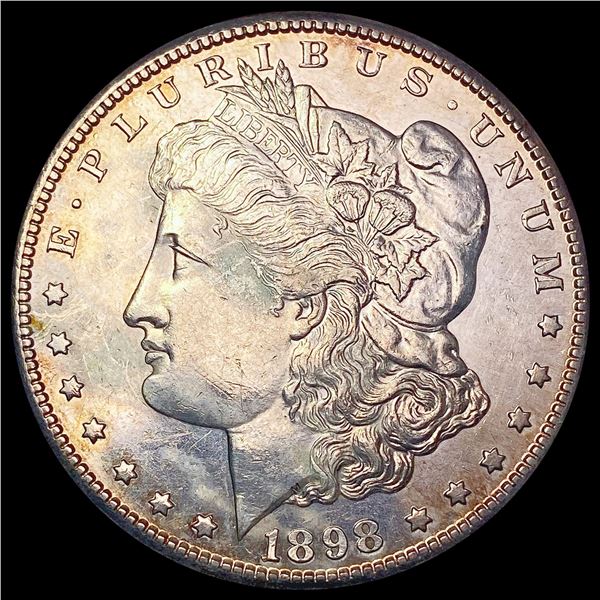 1898 S Morgan Silver Dollar CLOSELY UNCIRCULATED