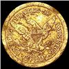 Image 2 : 1860 S $2.50 Gold Quarter Eagle NICELY CIRCULATED