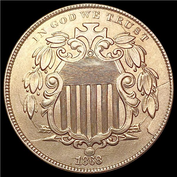 1868 Shield Nickel UNCIRCULATED
