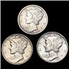 Image 1 : 1918-1936 [3] Mercury Dime HIGH GRADE
