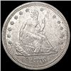 Image 1 : 1876 Seated Liberty Quarter CLOSELY UNCIRCULATED