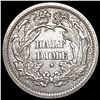 Image 2 : 1872 S Seated Liberty Half Dime CLOSELY UNCIRCULATED