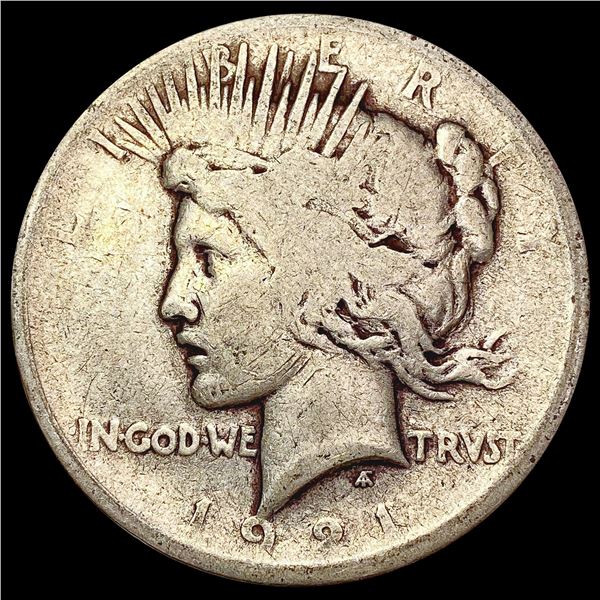 1921 Silver Peace Dollar NICELY CIRCULATED